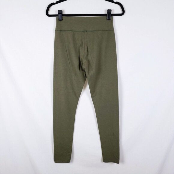 Aerie Chill Play Move Leggings Womens M Green Lounge Yoga Casual Soft Girl - Picture 3 of 6